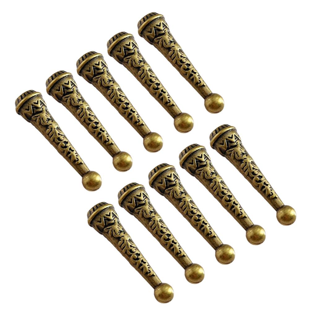 Kovové vyřezávané hroty na bolo kravatu DIY díly na kravatu pro dospělé muže a ženy, kteří chtějí dodat svým outfitům nádech stylu