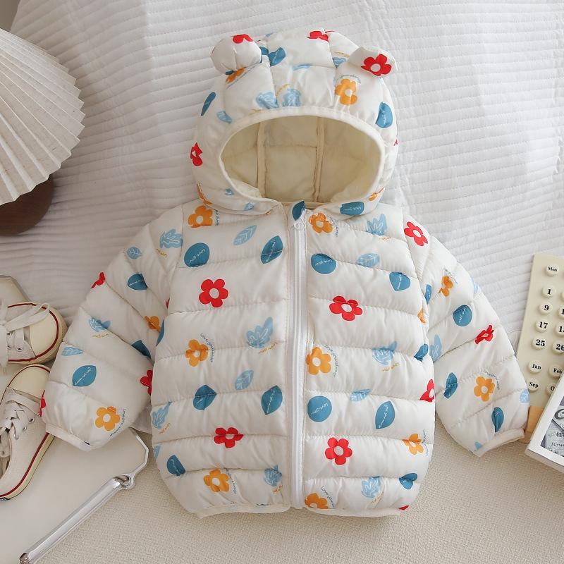 2025 Lightweight Cotton-Padded Jacket for Infants and Kids