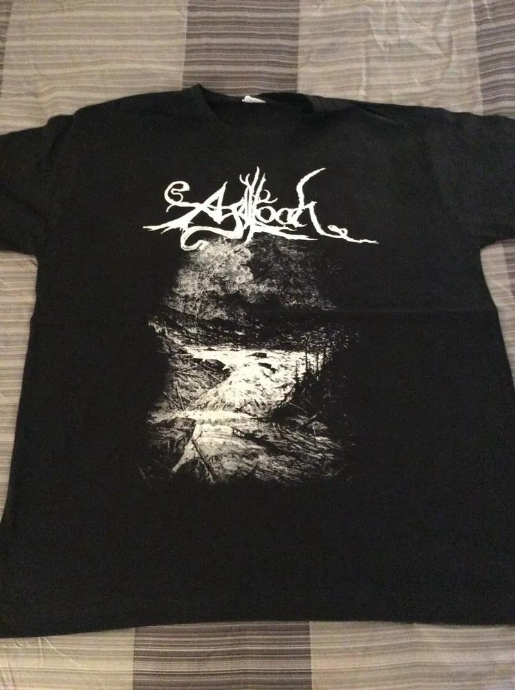 Unisex Short Sleeve Crew Neck Cotton T Shirt Agalloch Nature S
