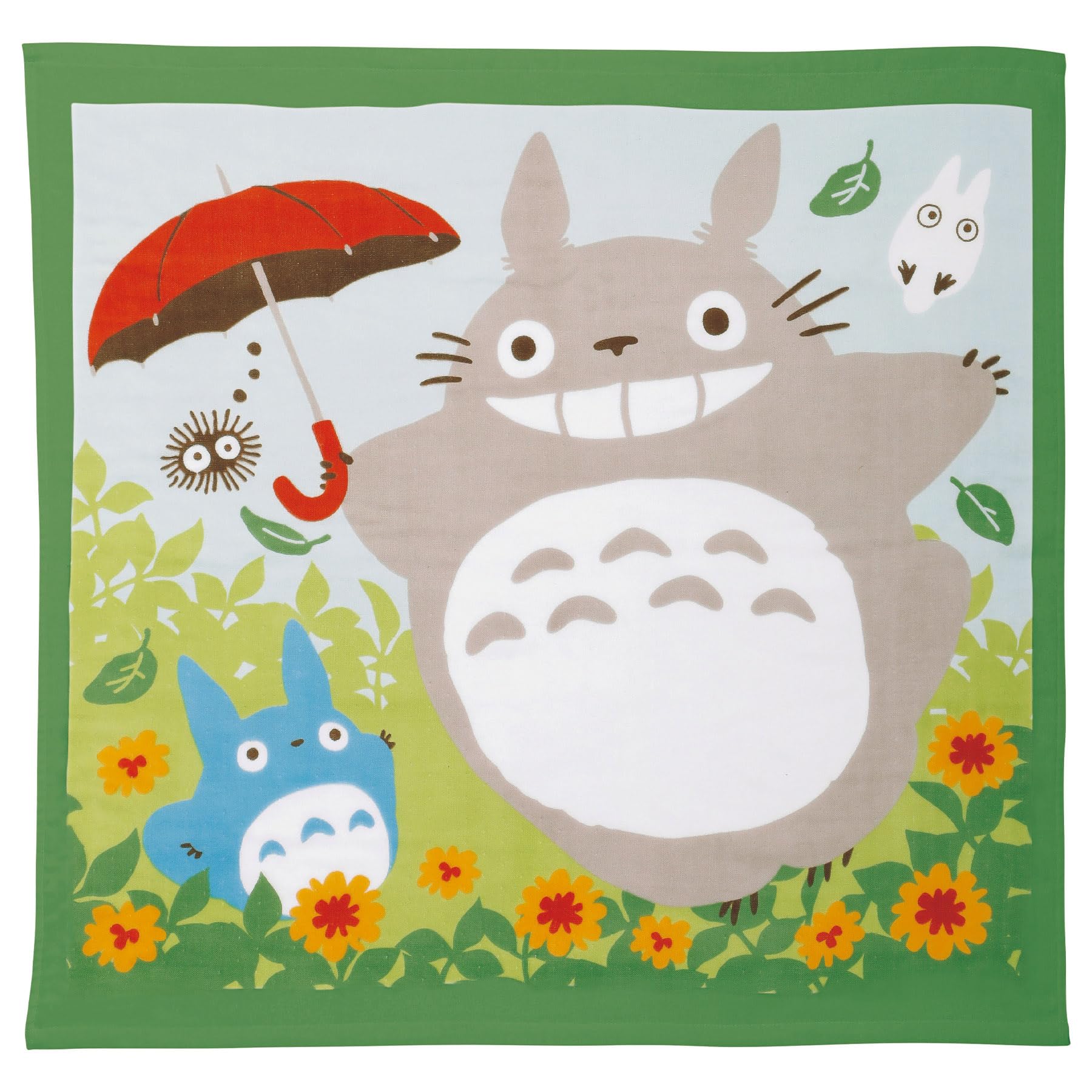 

Marushin Baby Bath Studio Ghibli Neighbor 1085000200 Towel, My Totoro Design, 90x90cm, 100% Cotton,