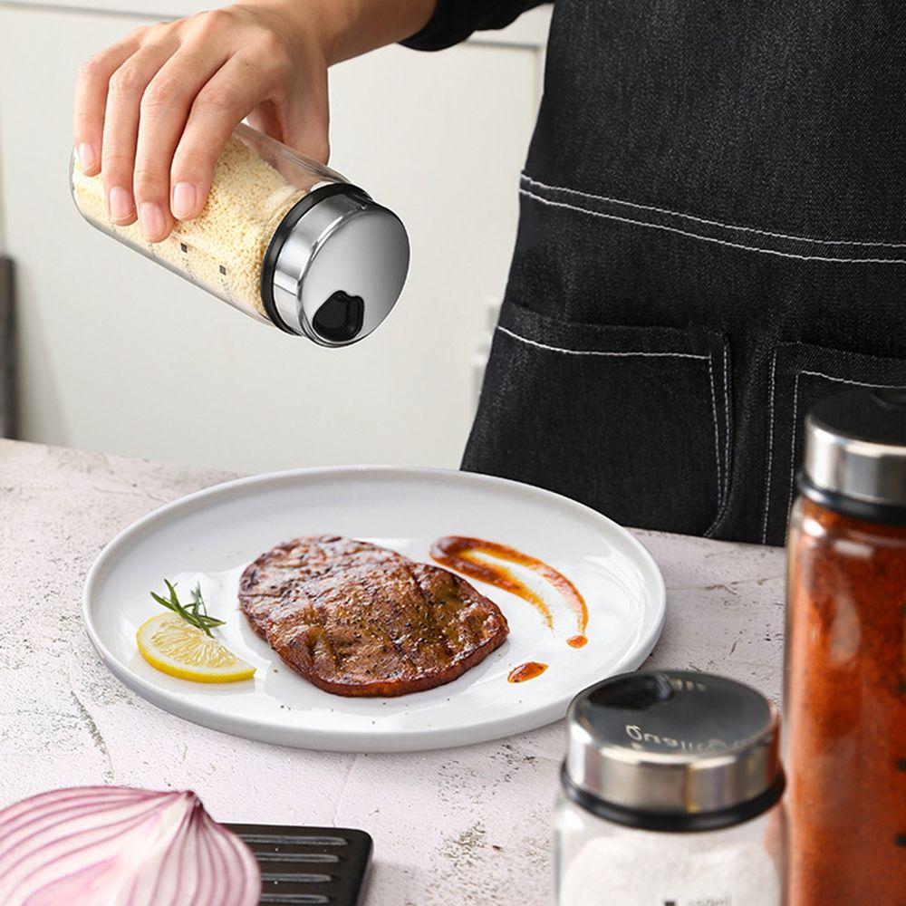 Storage Spice Bottle Household Kitchen Supplies Salt Jar Pepper Shake Seasoning Bottle Spice Jars