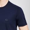 Herren T-Shirt aus Seidenmischung, elastisch, kurzärmlig