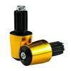 Bike Grip Caps Handlebar End Plugs Corrosion Resistant Aluminum Alloy Protective Covers For Motorcycle Enhancement 2pcs