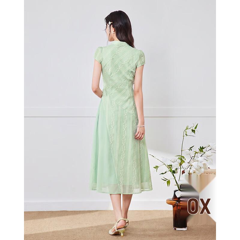 IEF Petite Elegant New Chinese Style Cheongsam Dress