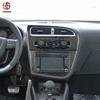 sdbn7 Car Instrument AC CD Panel Carbon Fiber Sticker For SEAT Leon 2005 2006 2007 2008 2009 2010 2011 2012 Interior Accessories
