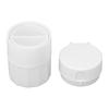 Pill Cutter White Multifunctional 4 In 1 Cylindrical Medicine Grinding Separation Tool