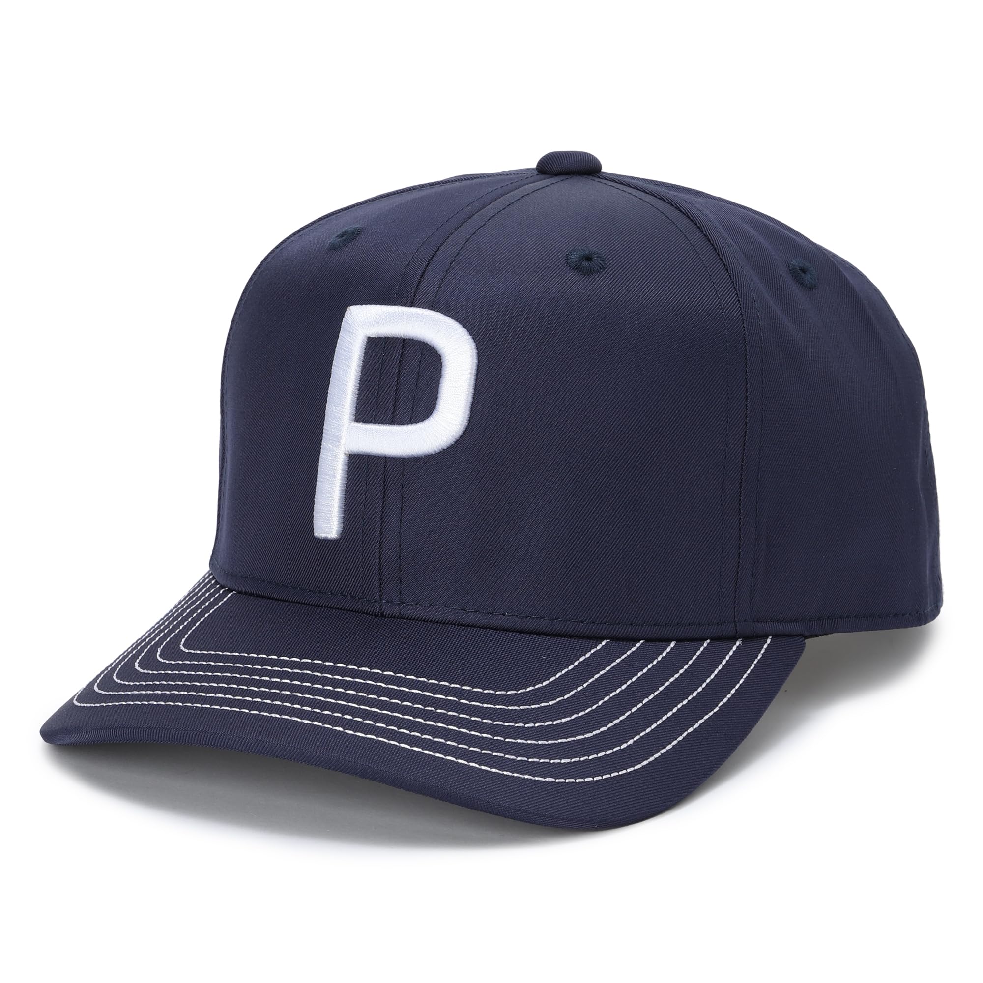 

Golf Cap Golf Color Stitch P Cap Navy Blazer [PUMA] Men s