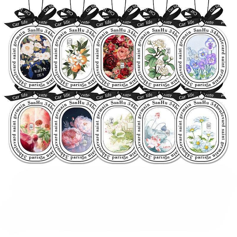 Car Aromatreatment Piece Car with Fresh and Durable Light Fragrance To The Smell of The Car Perfume Clothes Cabinet Aromatreatment Hanging