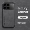 KEYSION Luxury Retro PU Leather Phone Case for Xiaomi POCO F8 Pro Soft Silicone+PC Shockproof Phone Back Cover for POCO F8 Ultra