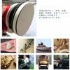 DUOLEIMI Waterproof Sandpaper, Round Sandpaper for Sanders, Made of Latex Paper, Durable, Mirror Polishing, Glossy Finish, 125mm, 16-Pack (2 of Each: