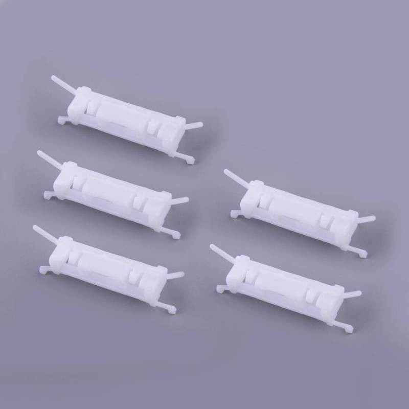 5pcs White Plastic Roof Drip Rail Trim Molding Clip Fit for Mitsubishi Lancer CK2 CK4 Mirage MR191500