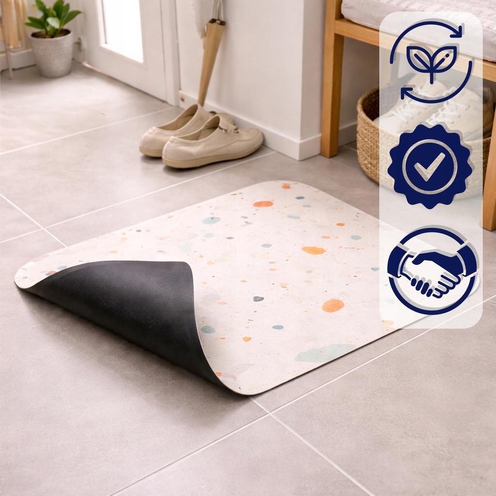 [PACZA] Anti-slip Rubber Floor Mat 40x60cm D28868