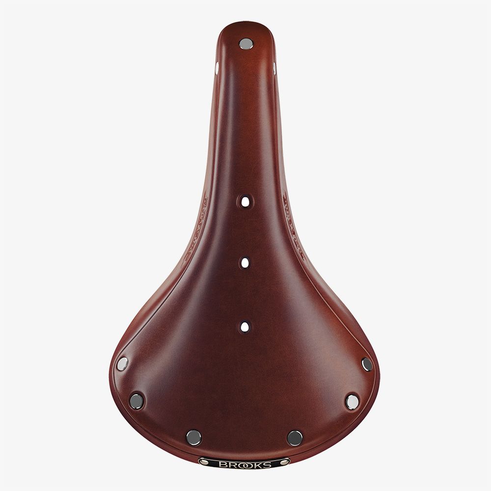 Siodełko Rowerowe Brooks B17 Standard Brown Steel Rail 520G Amortyzacja