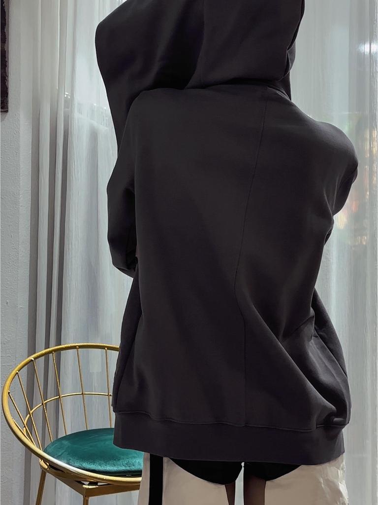 SUBHUMAN Herren Unisex Herbst/Winter Fleece Hoodie Jacke - Windzauberer Hut Stil