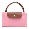 Longchamp Le Pliage Medium Handbag With Gold Fastening Women Handbags Cotton-Candy 10168089P92