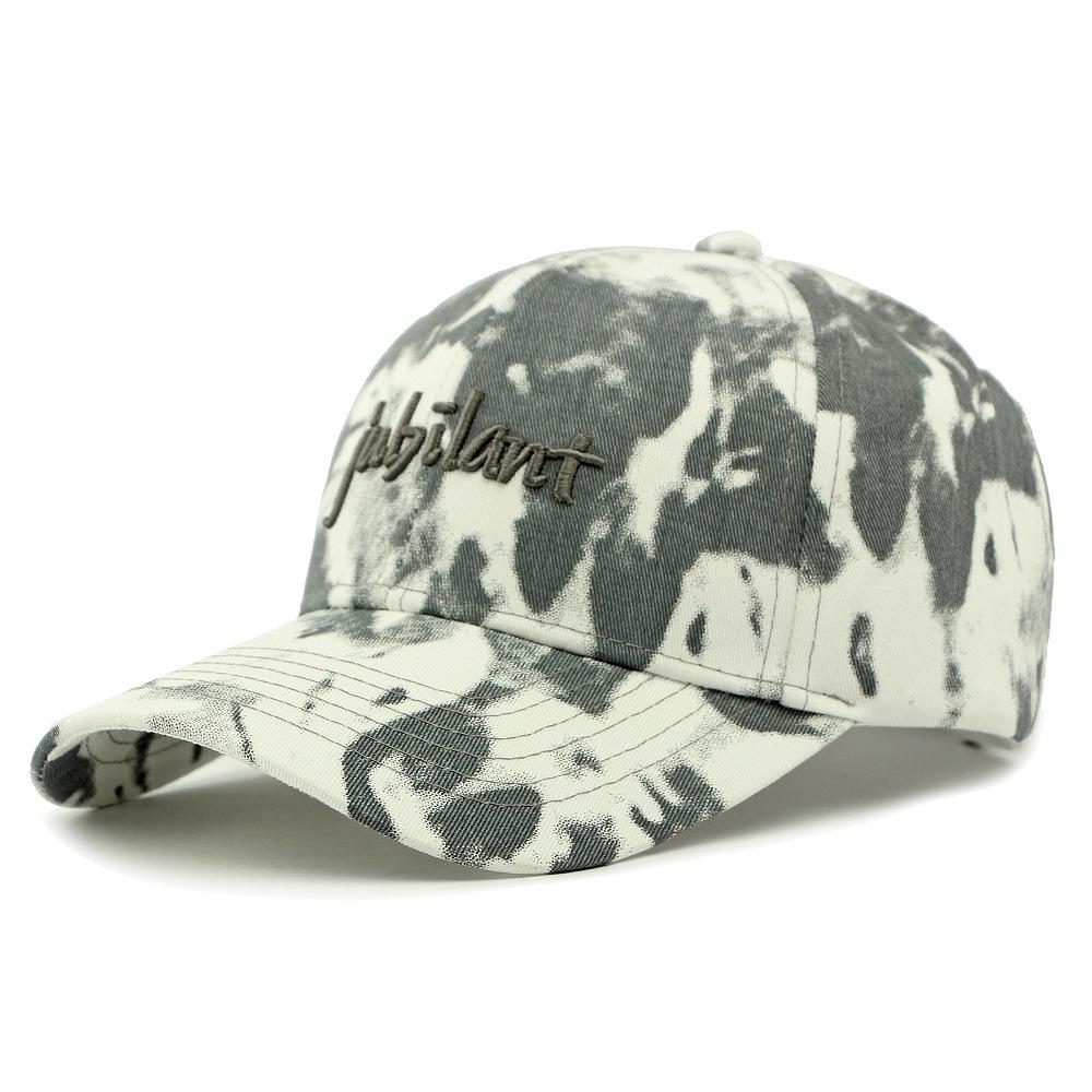 

Бейсболка с принтом тай-дай, женская шляпа от солнца, мужская кепка с граффити серый