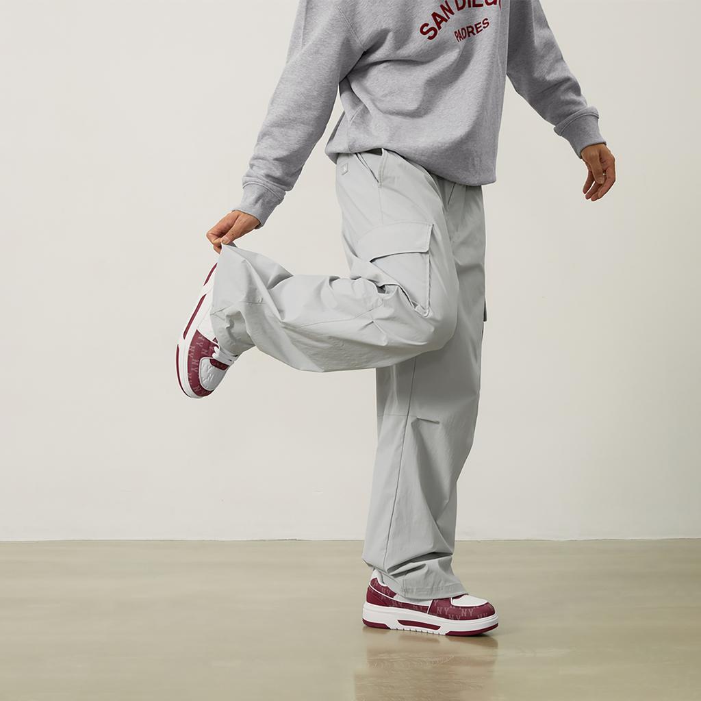 New MLB Cargo Pants Men's Light Gray 3LWPB0143-50GRL