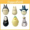 Chihiros Reise ins Zauberland und Mein Nachbar Totoro Niedliche PVC-Figuren zur Schreibtischdekoration