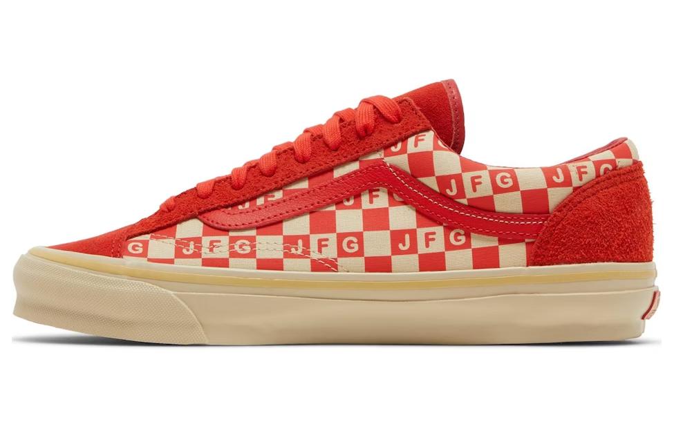 Style 36 Joe Freshgoods x Style 36 Og Vans Lx  Honeymoon Stage - Red  VN0A4BVEZYE 36.5