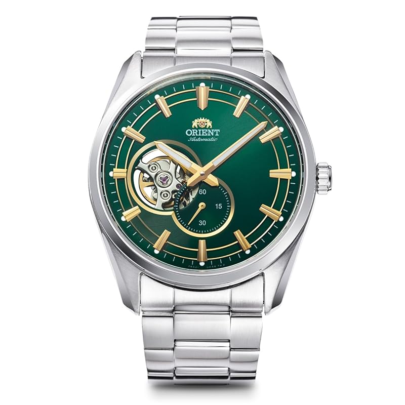 

[ORIENT]ORIENT automatic watch contemporary semi-skeleton mechanical automatic Comes with domestic manufacturer warranty open heart RN-AR0008E men s