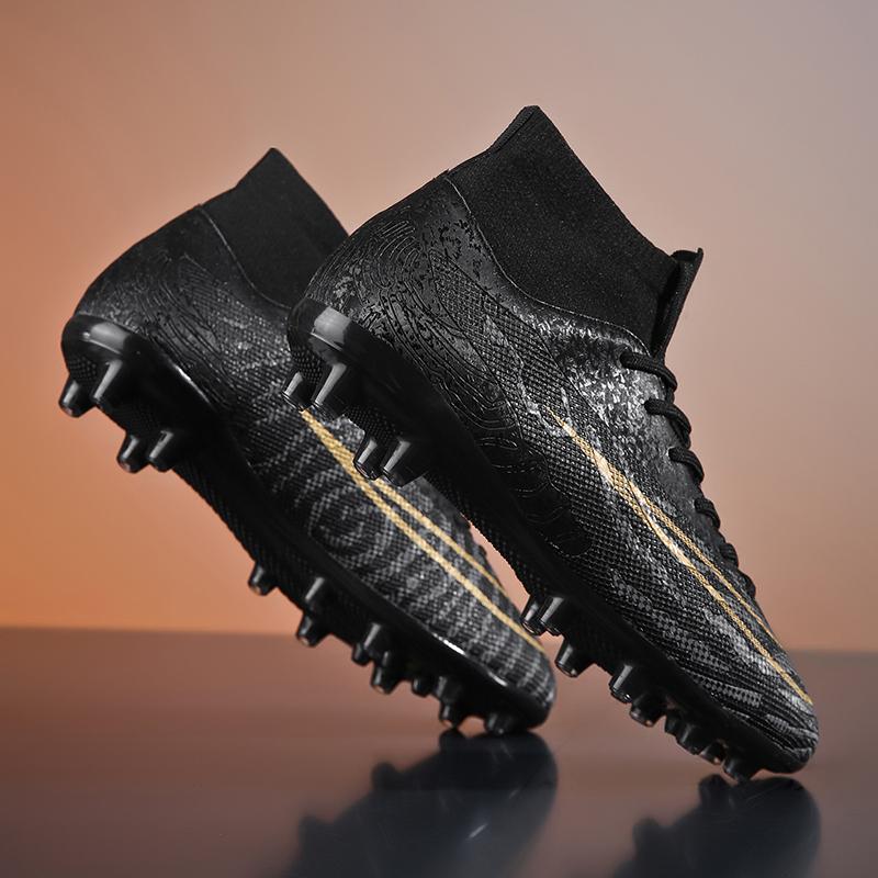 

Чоловічі футбольні бутси, дитячі футбольні бутси, жіночі професійні футбольні бутси, протиковзкі бутси Chaussure TF/FG, спортивне футбольне взуття на відкритому повітрі 34