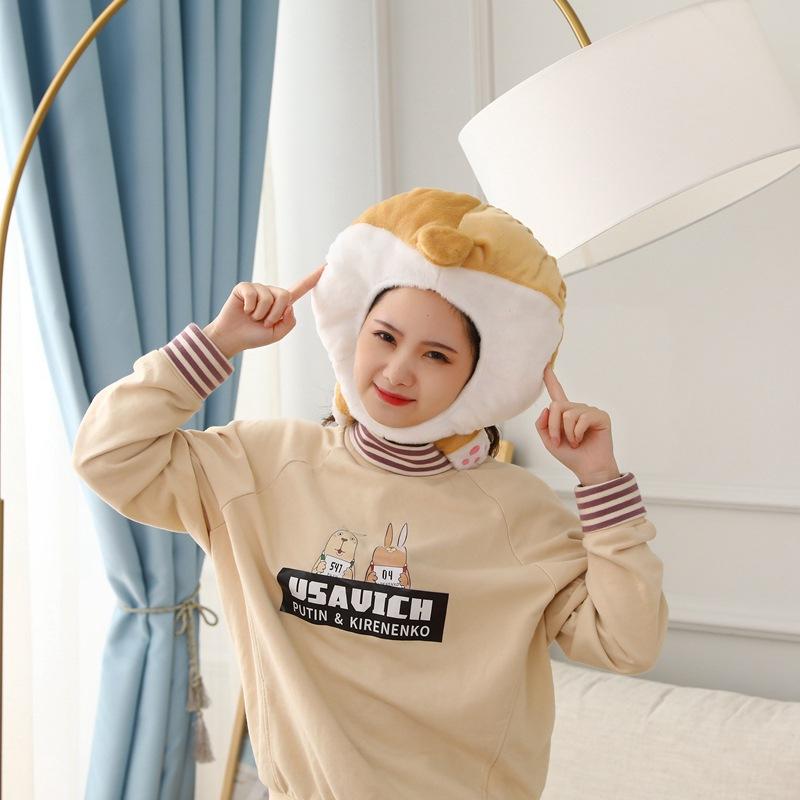 

Корги попа головной убор, фотореквизит, мультяшный головной убор, реквизит для выступлений 36*34CM0.15kg