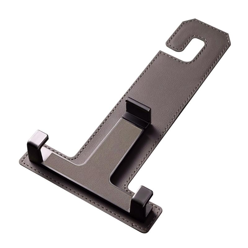 

Auto Seat Organizers Hook Leather & Metal Hangers Vehicle Headrest Hook Vehicle Accessories for Bags & Accessories