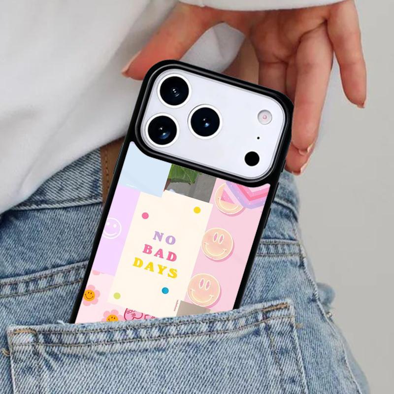 art pastel icons positive words Phone Case for iPhone 16e 15 14 13 12 17 Pro Max Plus Air 17pro Cover Coque