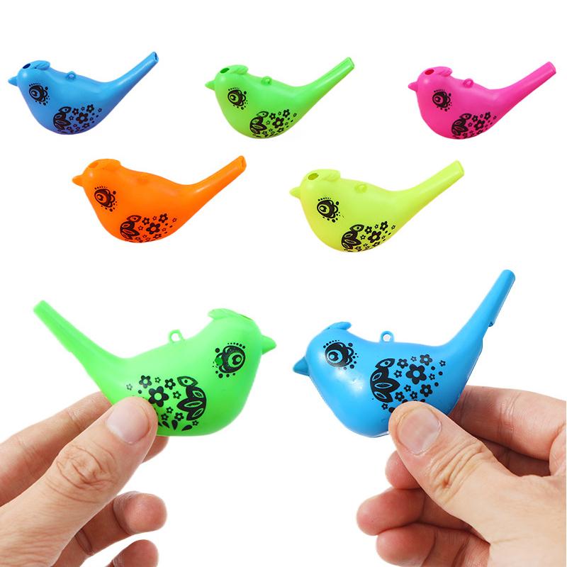 10Pcs Novelty Funny Water Bird Whistle For Kids Musical Instruments Birthday Party Toys Regalos Cumpleaños Niños Para Invitados