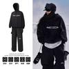 Unisex Ski Suit Set Waterproof Warm Snowboarding Jacket Pants Outdoor Winter Gear Men Women