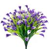 Künstliche Calla-Lilien, Strauß, realistische Kunstblumen, UV-beständig, Kunst-Calla-Lilien für Blumenarrangements in Vasen im Innenbereich, Dekoration für den Außenbereich, 10 Stück