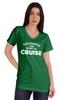 Inkmeso Vaccinated And Ready To Cruise Funny Pro-Vaccine Crew Neck T-shirt For
