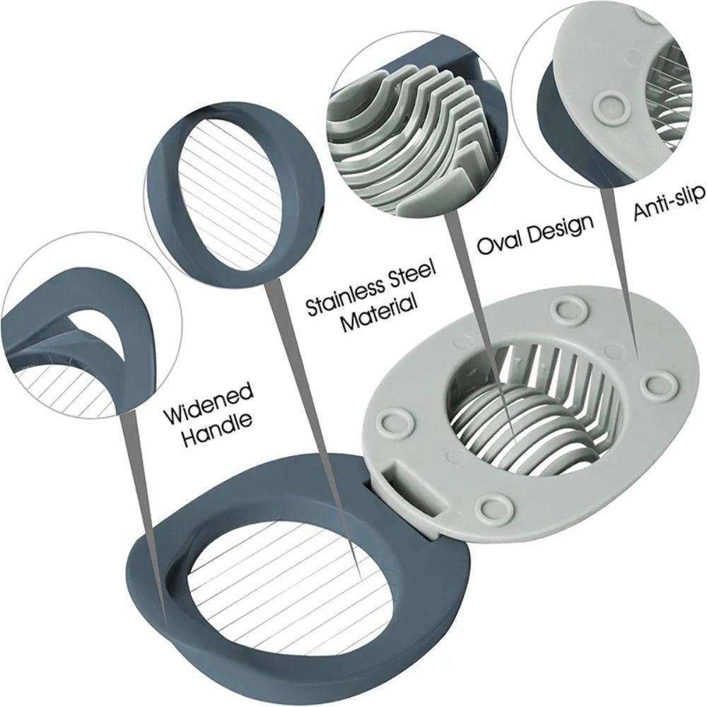 Stainless Steel Wire Fruit Garnish Chopper Multipurpose Fruit Chopping Tool  Kitchen Use