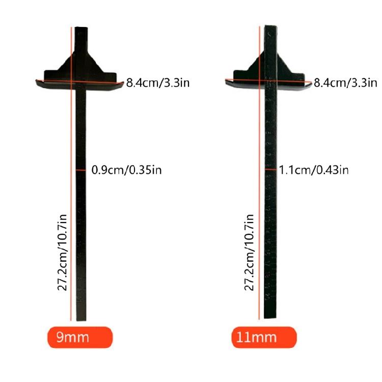 Efficient Circular Cutter Guide Edges Guide Tool With Scale for Accurate Cutting In Various Materials Accurate Setting
