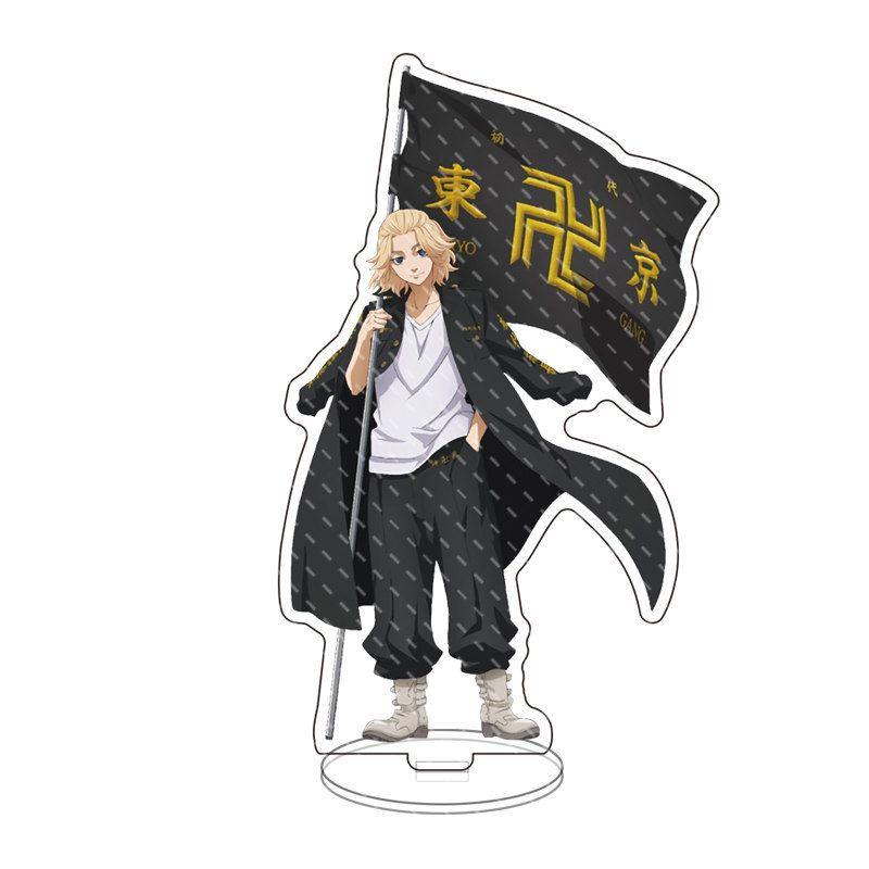 

Изысканная аниме фигурка Токио Мстители косплей акриловые подставки Манджиро Кен Такемичи Хината для фанатов 3