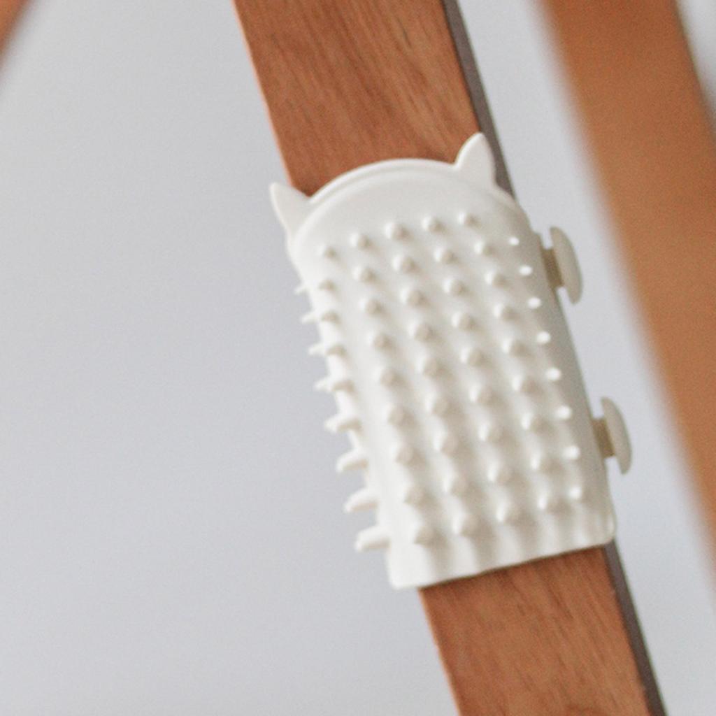 Cat Massage Comb Pet Brush Corner Scrape Hair Removal for Cats Beauty Clean Corner Brush Removable Pet Grooming Brush