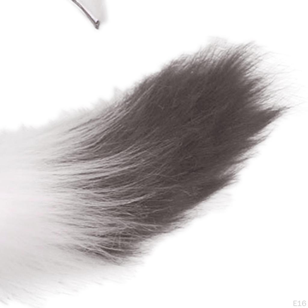 Ears and Tail Set Fancy Dress Costume Cosplay for Masquerade Kids Adult