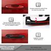  ABS Door Handle Decoration Cover Sticker Fit For Ford Mustang 2015-2023 Exterior Accessories