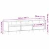 TV Cabinet Artisan Oak 150 X 30 X 44.5 Cm Particleboard