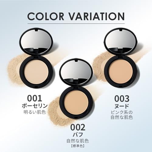 Revlon ColorStay Longwear UV-gepresstes Puder 002, Buff, Langanhaltend, LSF42 PA++++, Glanzkontrollierendes Gesichtspuder