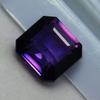 Square Cut   7 Carat Purple Natural Tanzanite Loose Gemstone