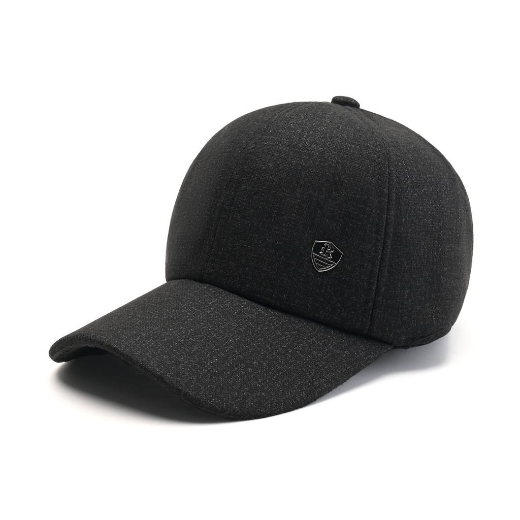 Winter Mens Baseball Cap With Fleece Lining For Warmth And Windproof Comfort