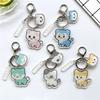 3PCS KPOP ITZY Acrylic Double-sided Keychain Twinzy Cartoon Keyring Yeji Lia Ryujin BORN TO BE World Concert Fans Collection