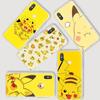 Transparente Hülle PK10 Pikachu Pokémon für Samsung A04 A14 A23 M33 M53 Realme 10 9 C35 C55 VIVO Y02 Y12 Infinix Hot 30 Note 11 Tecno Spark 8P Pro