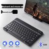 Universal Silent Rechargeable Bluetooth Keyboard for iPad, Mobile Phone, and Tablet