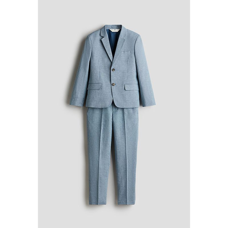 

Детская одежда HM Костюм для мальчиков 2 предмета Летний Красивый Западный стиль Деловой костюм Плоский воротник Верхняя одежда Костюмные брюки 1241598