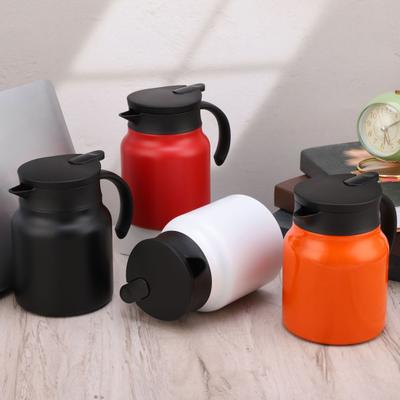 Yousheng Tea Termoskanna 1000ml Rostfritt Stål Isolerad Tekanna med Lock med Insats Avtagbart Filter V-format Pip Kaffekanna Termisk Karaff för Hemmet