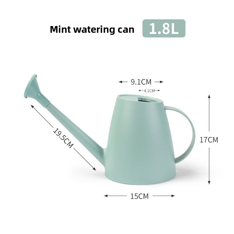 A Plastic Long Spout Watering Can Is The Ideal Garden Watering Tool for Watering Flowers and Plants Both Indoors and Outdoors