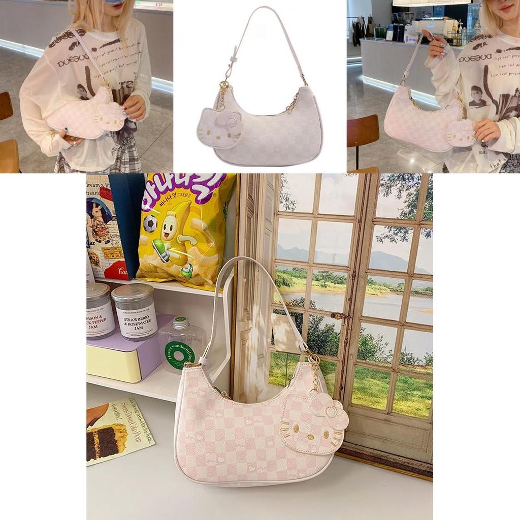 Cartoon Shoulder Bag For Women With Pu Material And Cute Print For Daily Use