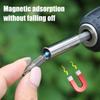 60/100/150mm Hexagonal Shank Extension Connecting Rods 1/4 Magnetic Drill Bit Shank Extension Rod Screwdriver Joint Tool Set